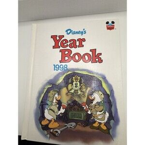 Disney Year Book Hardcover Lot of 4 (1991, 1997-1999) Mickey & Friends